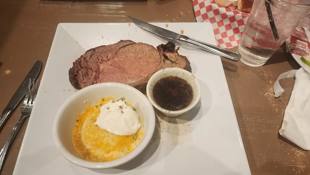 Prime Rib Dinner with Loaded Mashed Potatoes